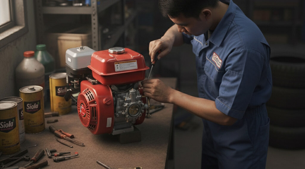 Tips merawat mesin bensin agar awet, irit, dan performa tetap optimal. Pelajari cara ganti oli, rawat busi, filter udara, dan sistem bahan bakar dengan benar.